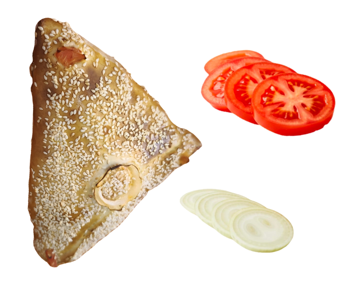 מאפה צהובה רוטב פיצה עגבניה ובצל